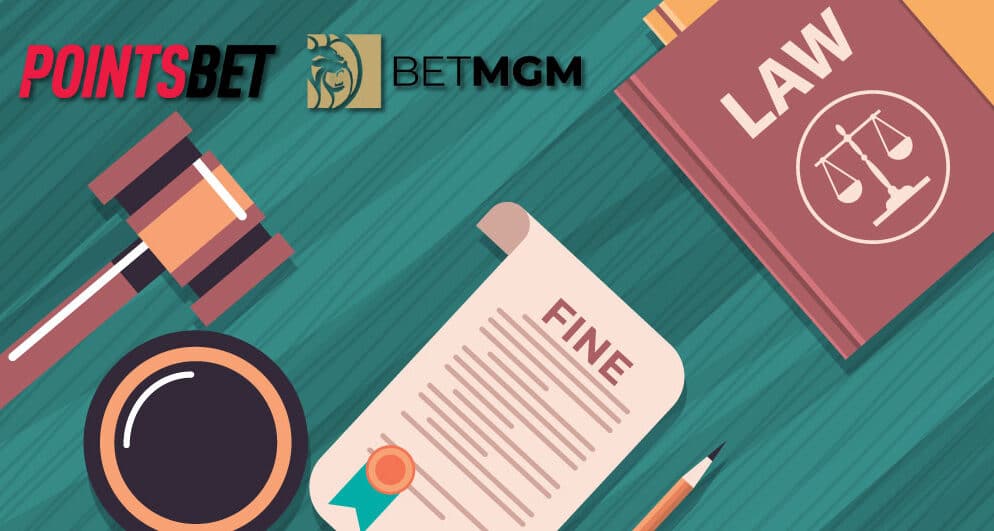 BetMGM et PointsBet condamnés à une amende par la Commission des jeux de hasard de l'Ontario