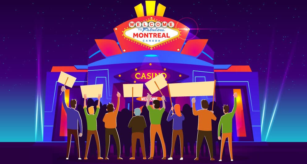 Le Personnel du Casino de Montréal entame une Grève de 4 Heures sur les Conditions