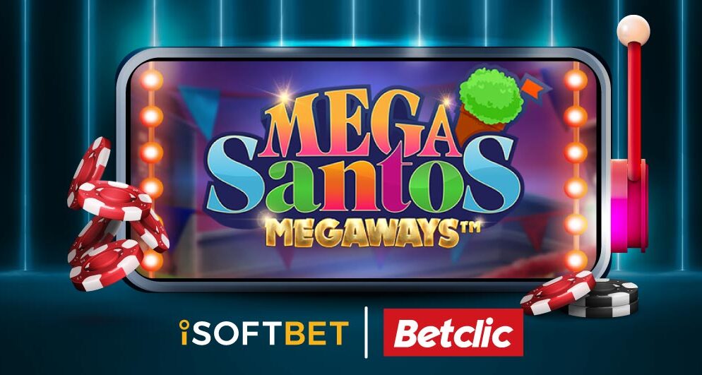 Jeu personnalisé, MegaSantos Megaways par iSoftBet Se lance sur Betclic