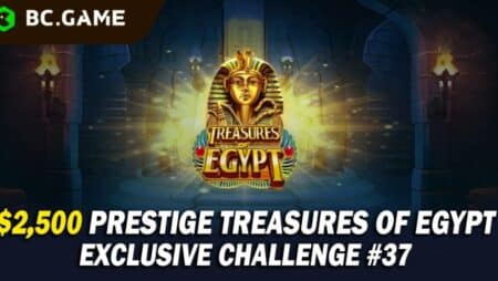 BC.Le JEU propose un défi de 2,5 k €avec Prestige Treasures of Egypt