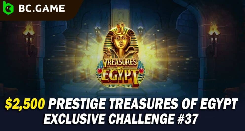 BC.Le JEU propose un défi de 2,5 k €avec Prestige Treasures of Egypt