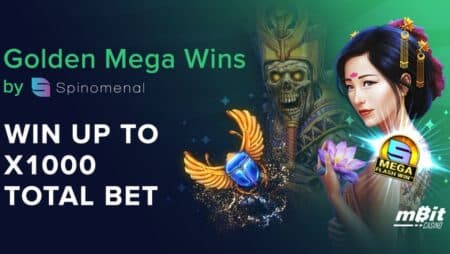 Spinomenal Golden Mega Wins Est Maintenant en ligne sur mBit Casino