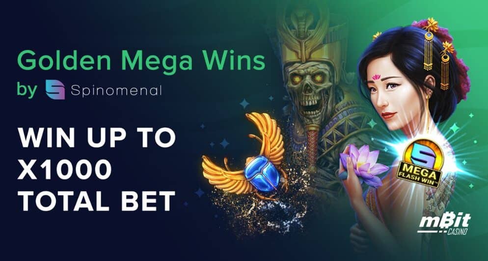 Spinomenal Golden Mega Wins Est Maintenant en ligne sur mBit Casino