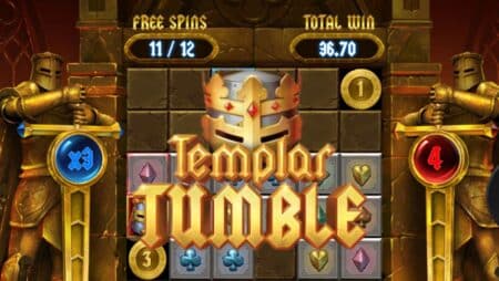 Relax Gaming propose le jeu de machine à sous Templar Tumble 2 sur Bitstarz