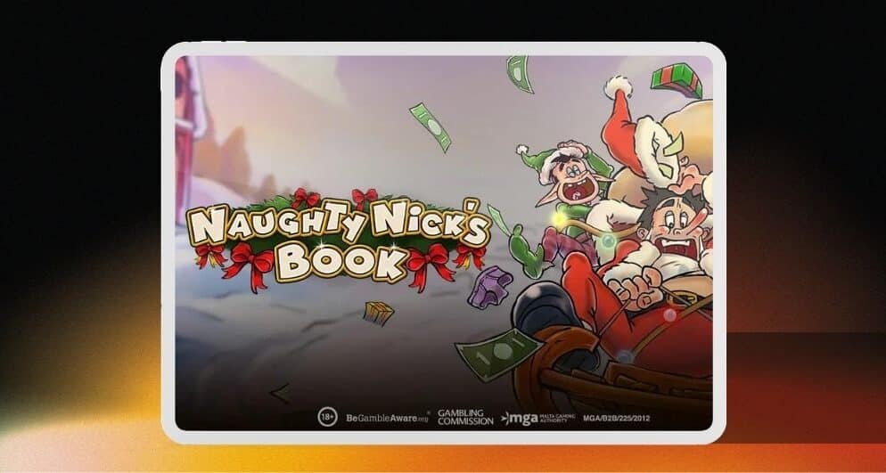 Play'n GO présente son dernier titre Naughty Nick's Book